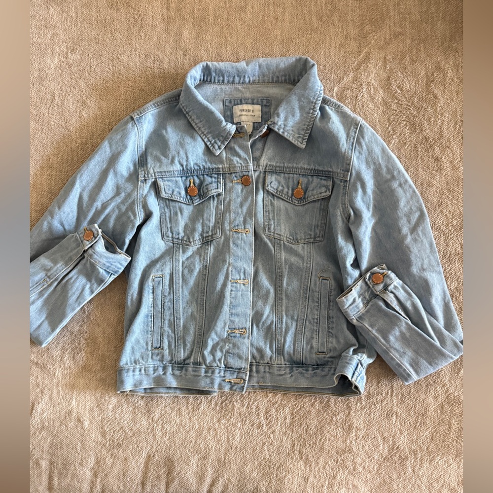 Forever 21 Light Blue Denim Jacket